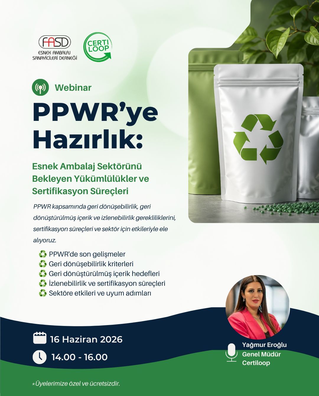 Webinar Announcement: Preparing for PPWR – Upcoming Obligations and Certification Processes for the Flexible Packaging Industry